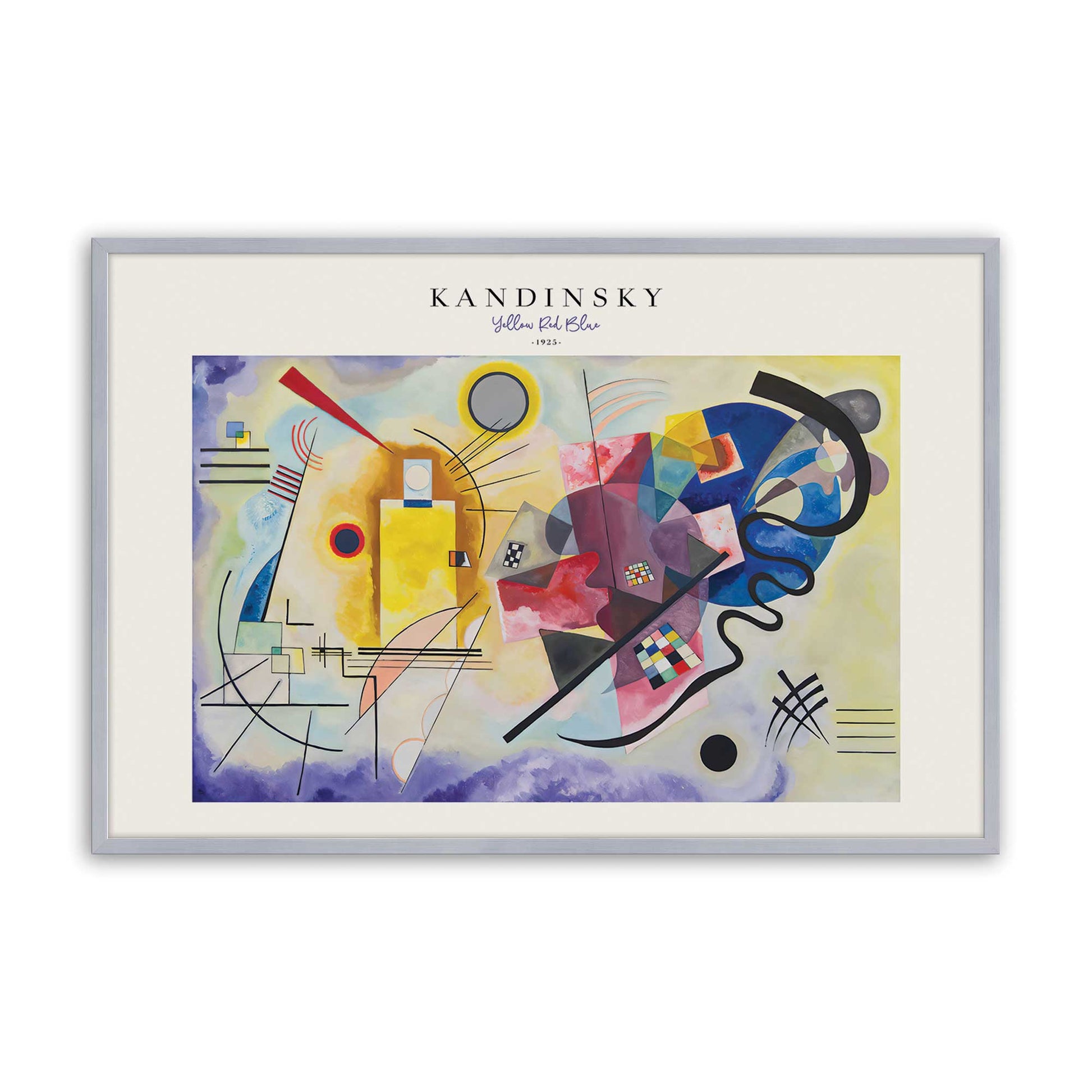 [Color:Polished Chrome], Picture of art in a Polished Chrome frame