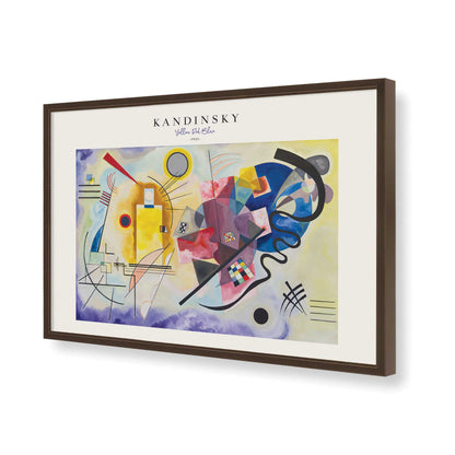 [Color:Belvinder Brown], Picture of art in a Belvinder Brown frame of the corner