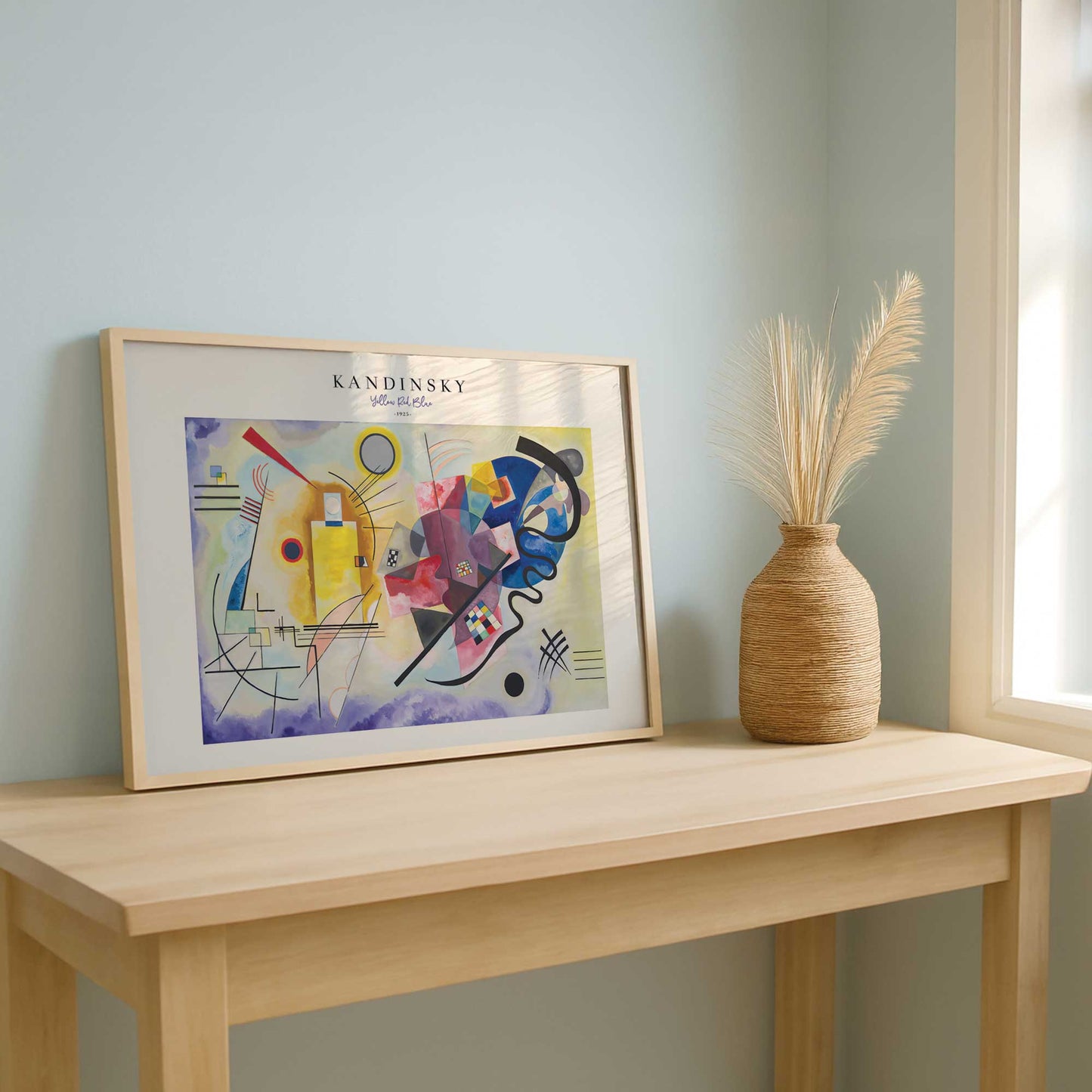 Picture of art in a room