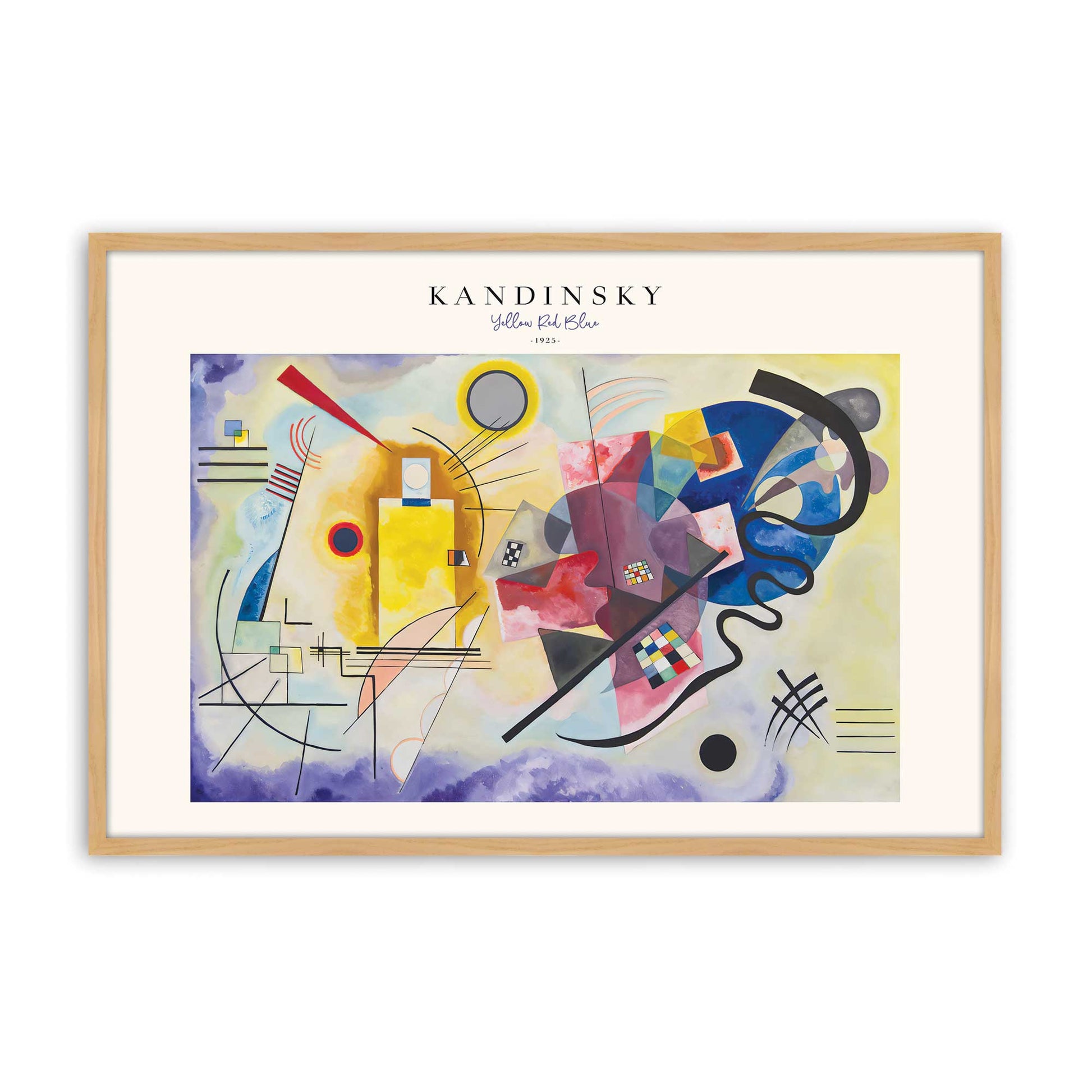 [Color:American Maple], Picture of art in a American Maple frame