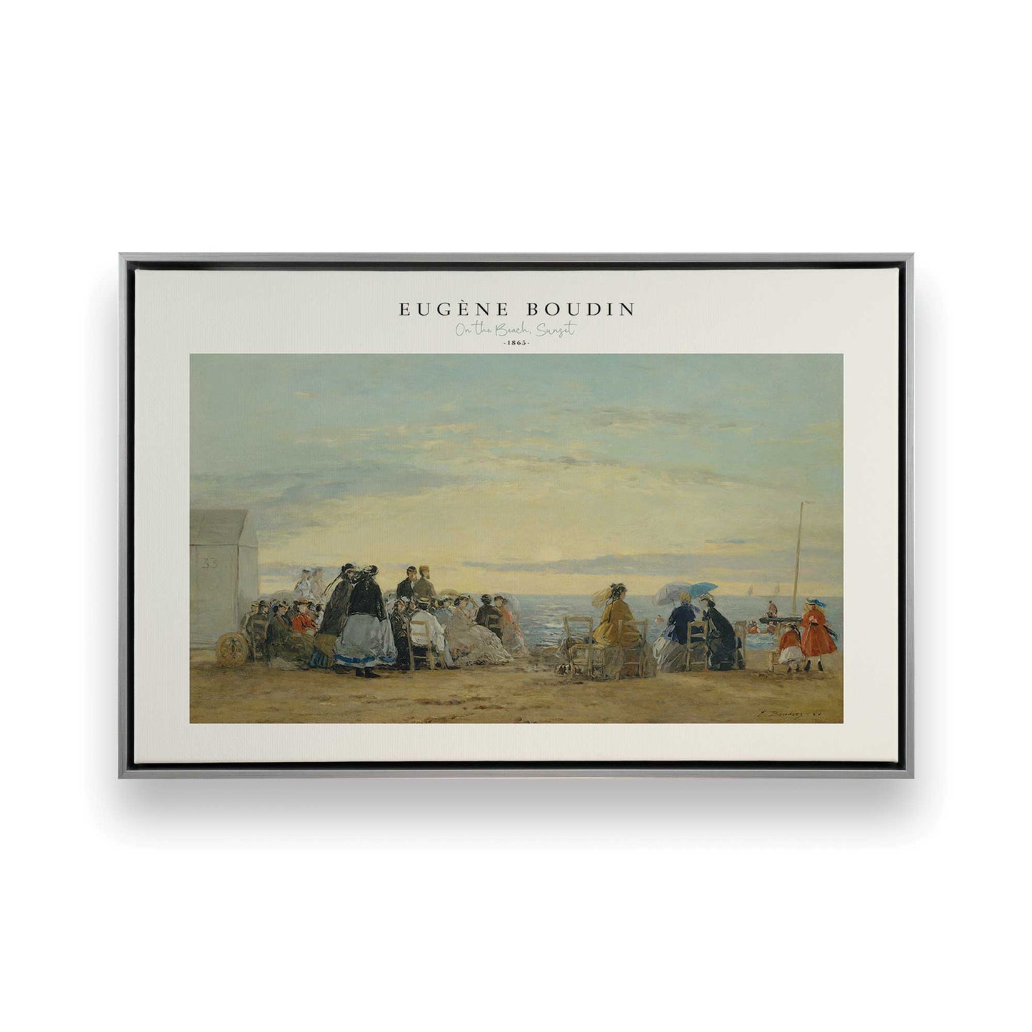 [Color:Polished Chrome], Picture of art in a Polished Chrome frame