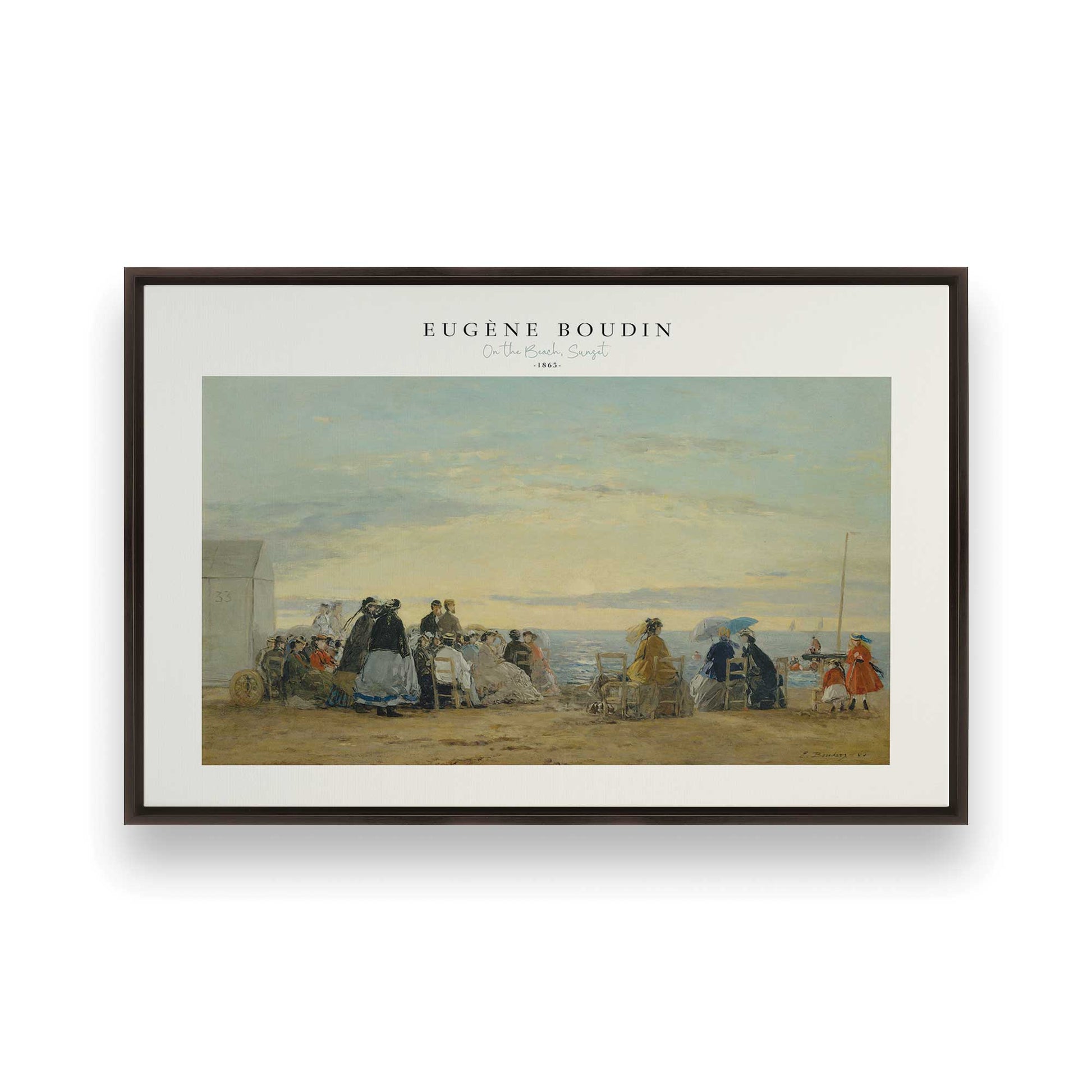 [Color:Espresso], Picture of art in a Espresso frame