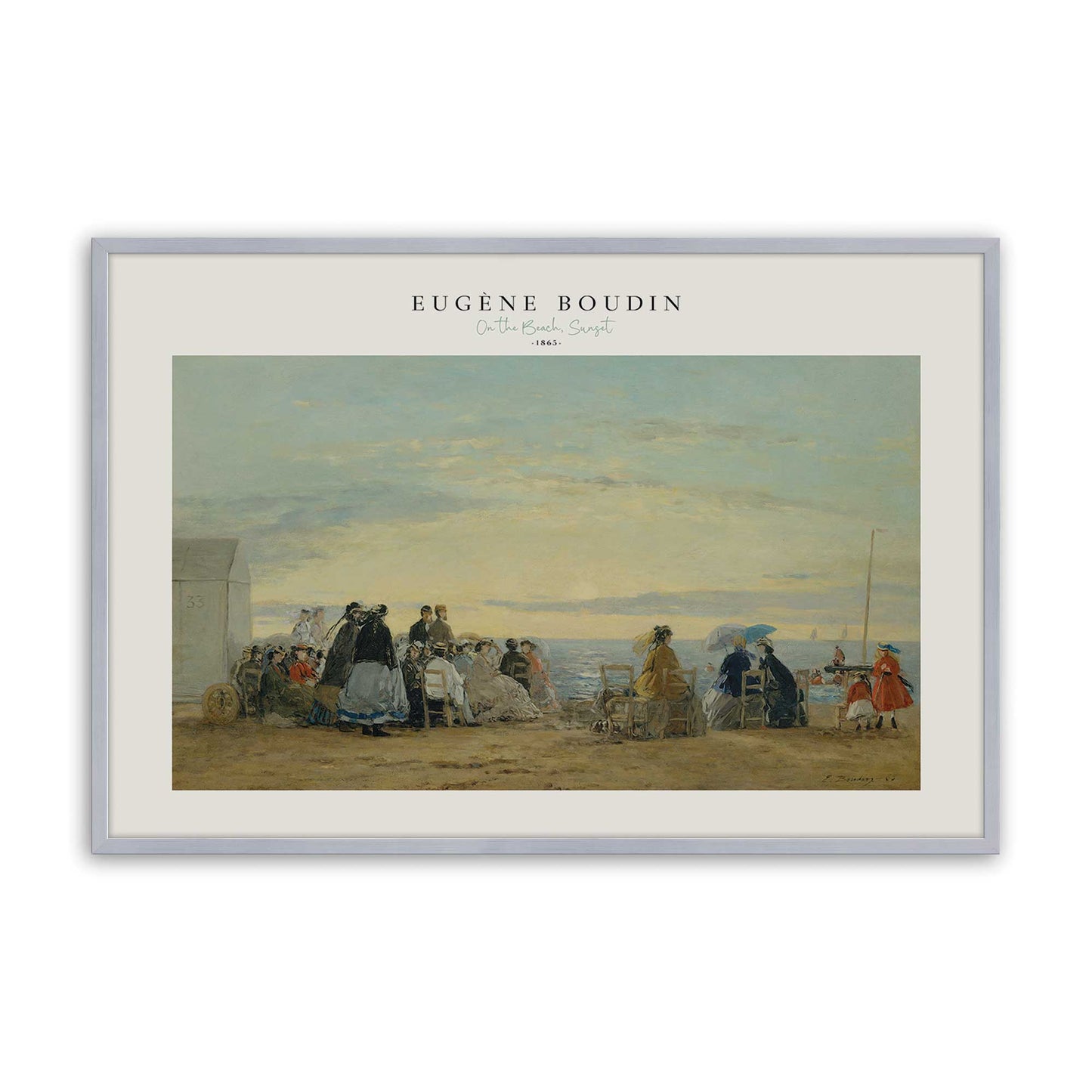 [Color:Polished Chrome], Picture of art in a Polished Chrome frame