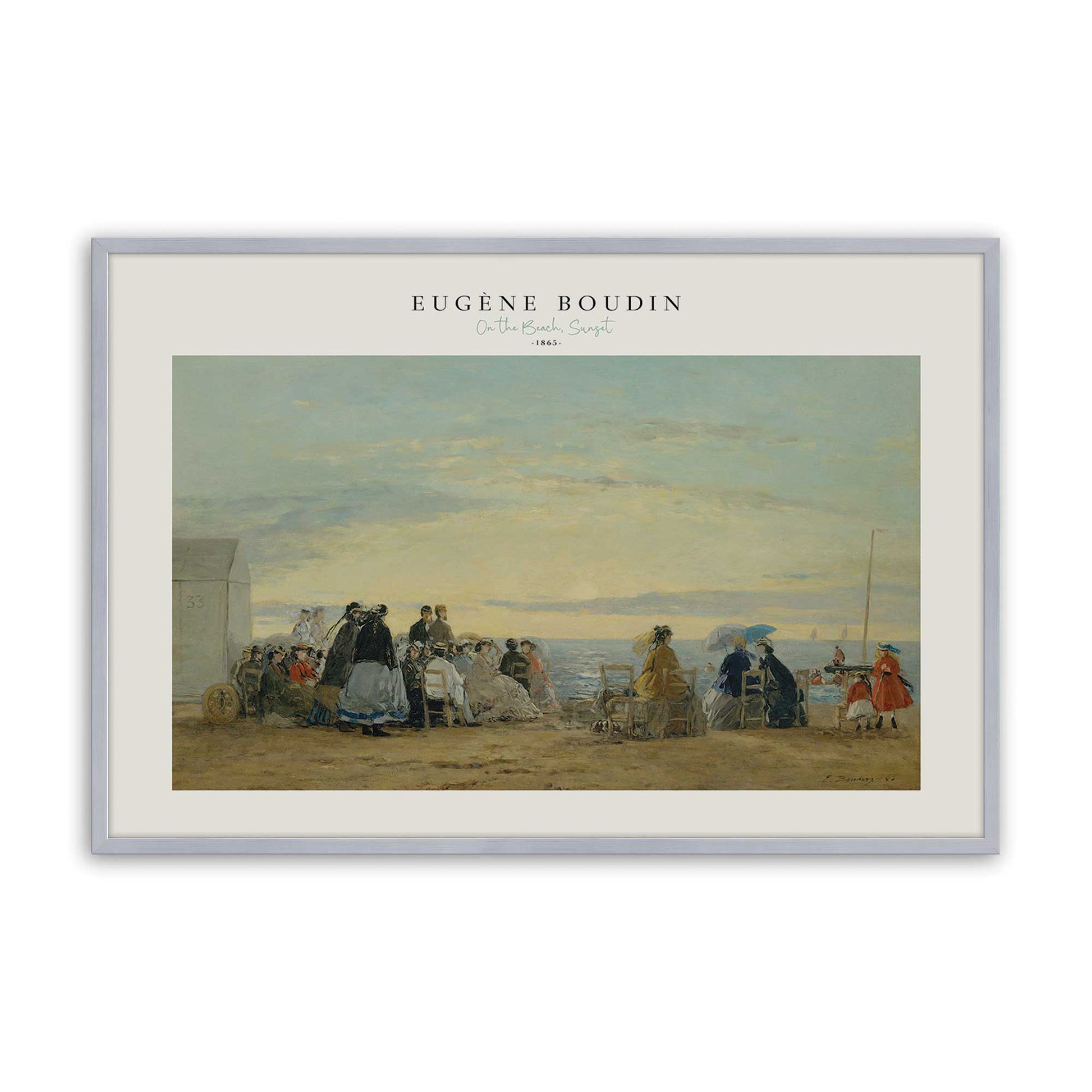 [Color:Polished Chrome], Picture of art in a Polished Chrome frame