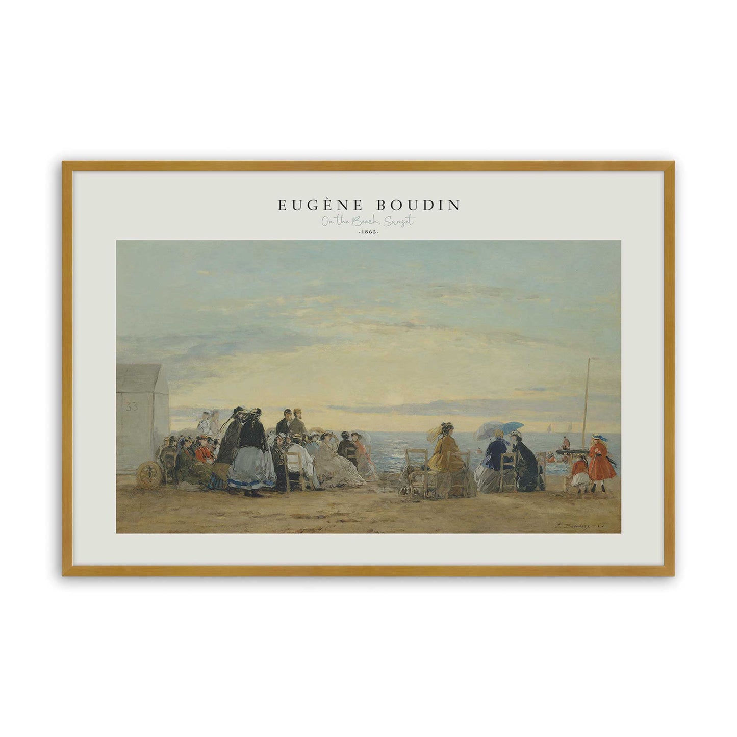 [Color:Polished Gold], Picture of art in a Polished Gold frame