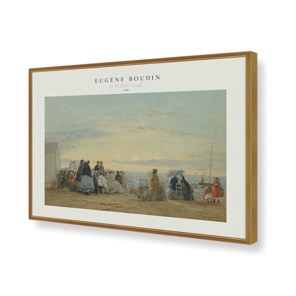 [Color:Polished Gold], Picture of art in a Polished Gold frame of the corner