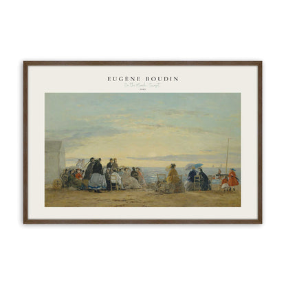 [Color:Walnut], Picture of art in a Walnut frame