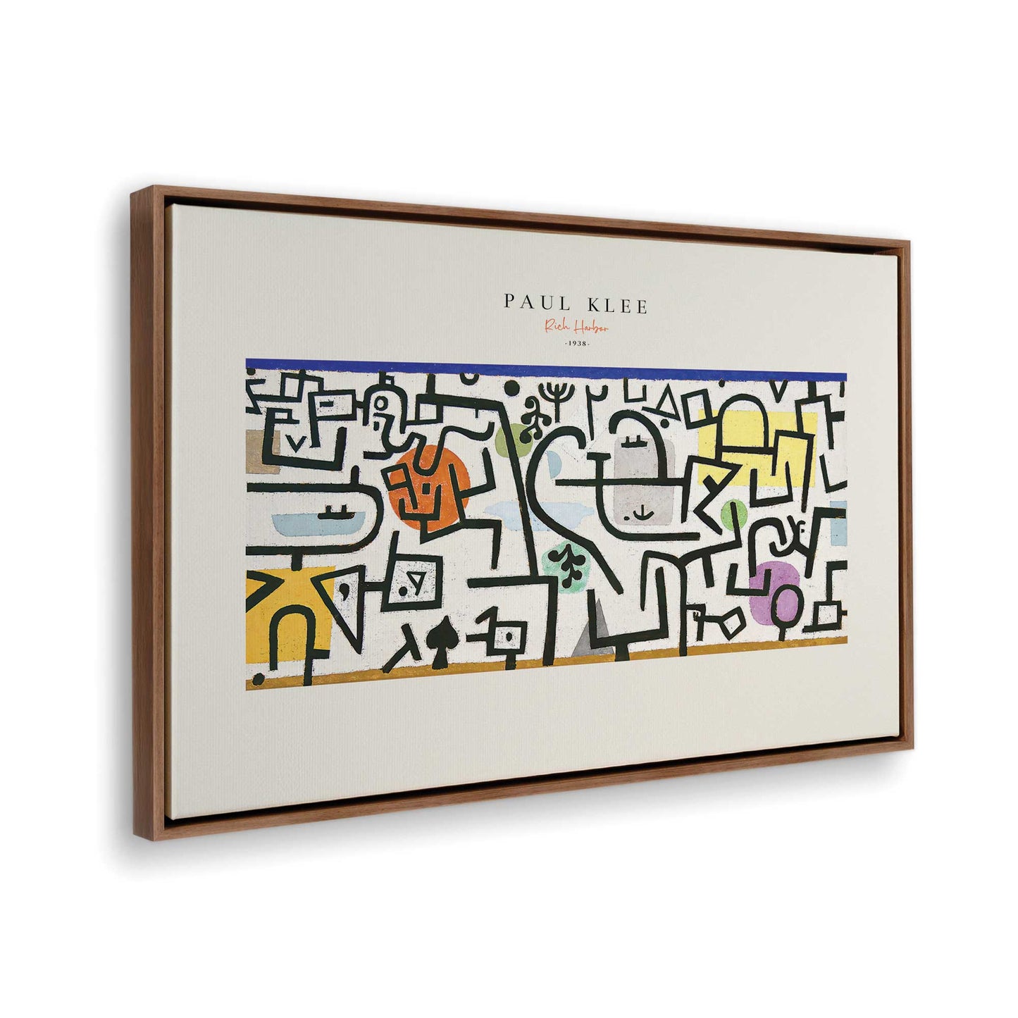 [Color:Walnut], Picture of the corner of the art