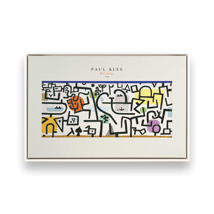 [Color:Opaque White], Picture of art in a White frame