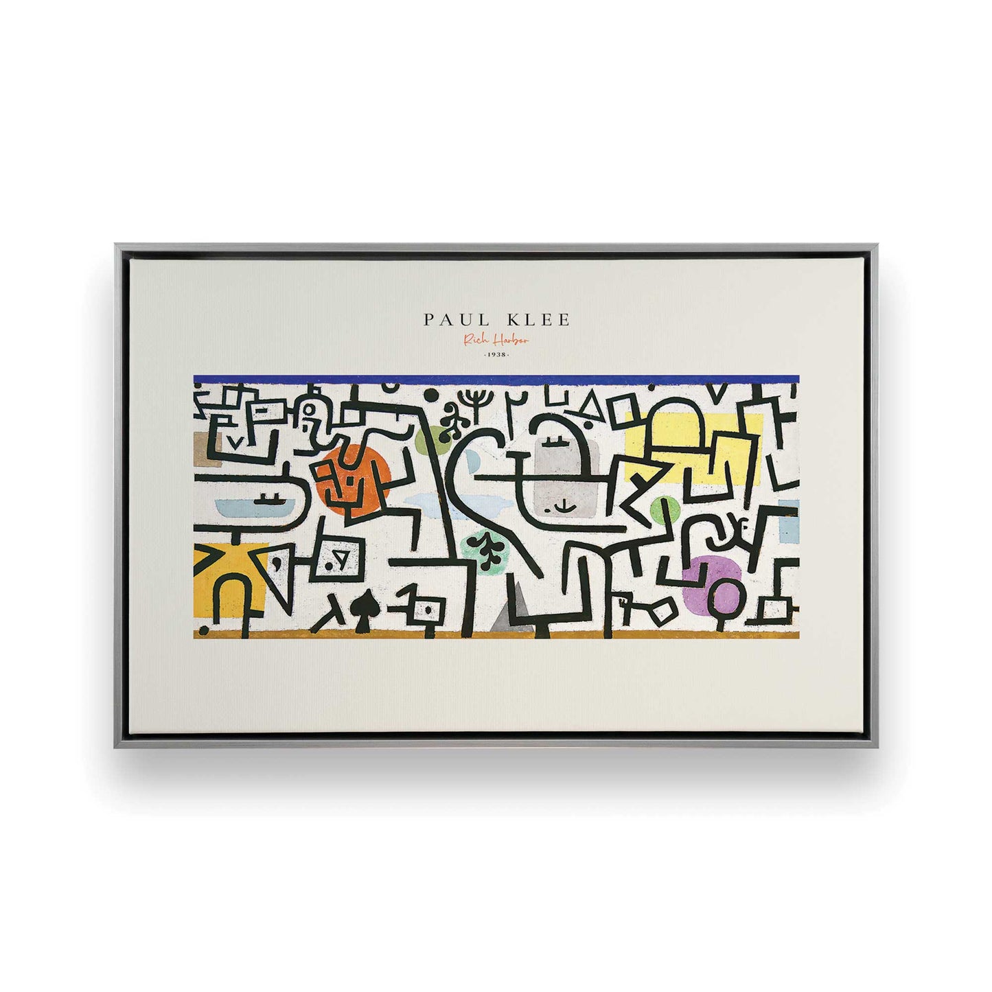 [Color:Polished Chrome], Picture of art in a Polished Chrome frame