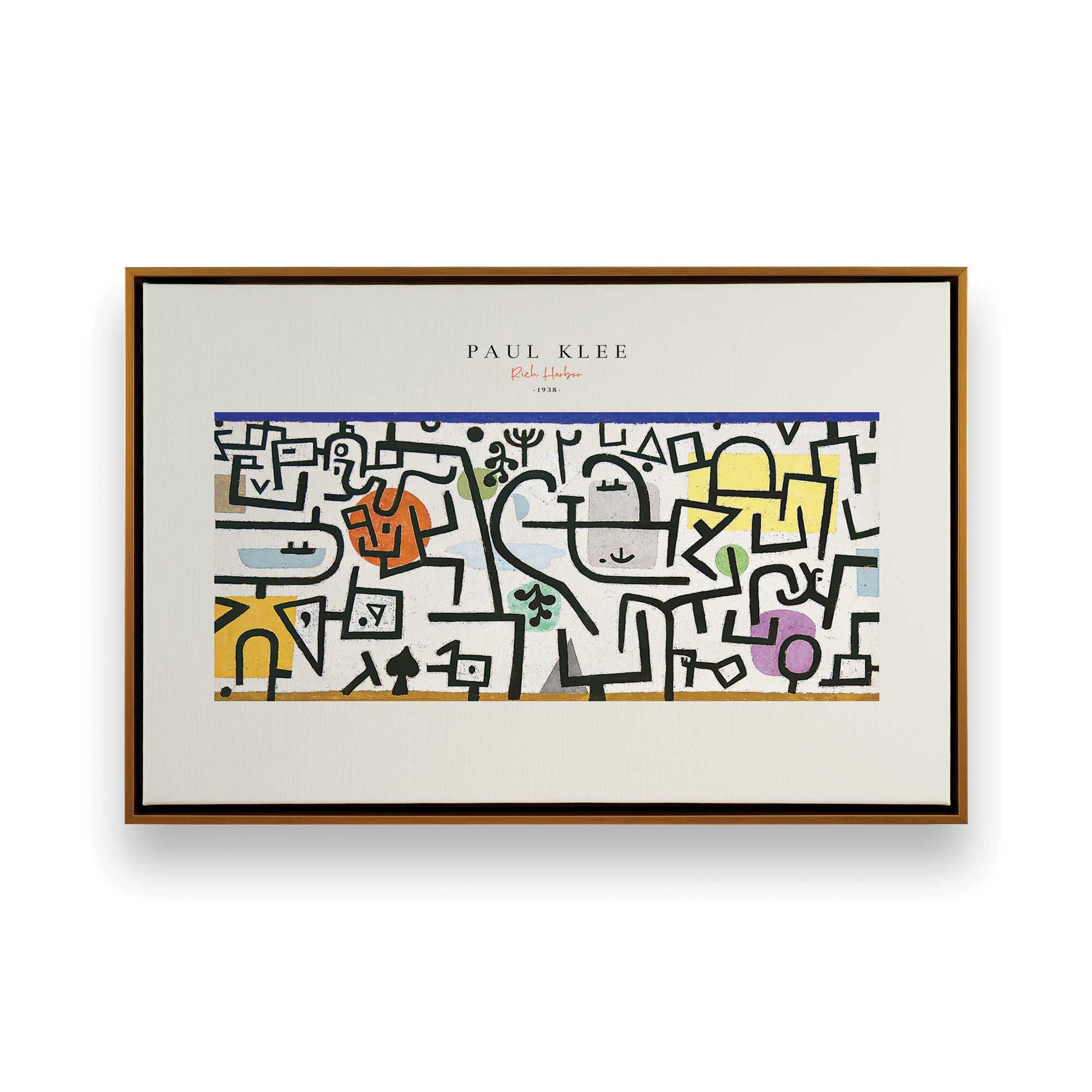 [Color:Polished Gold], Picture of art in a Polished Gold frame