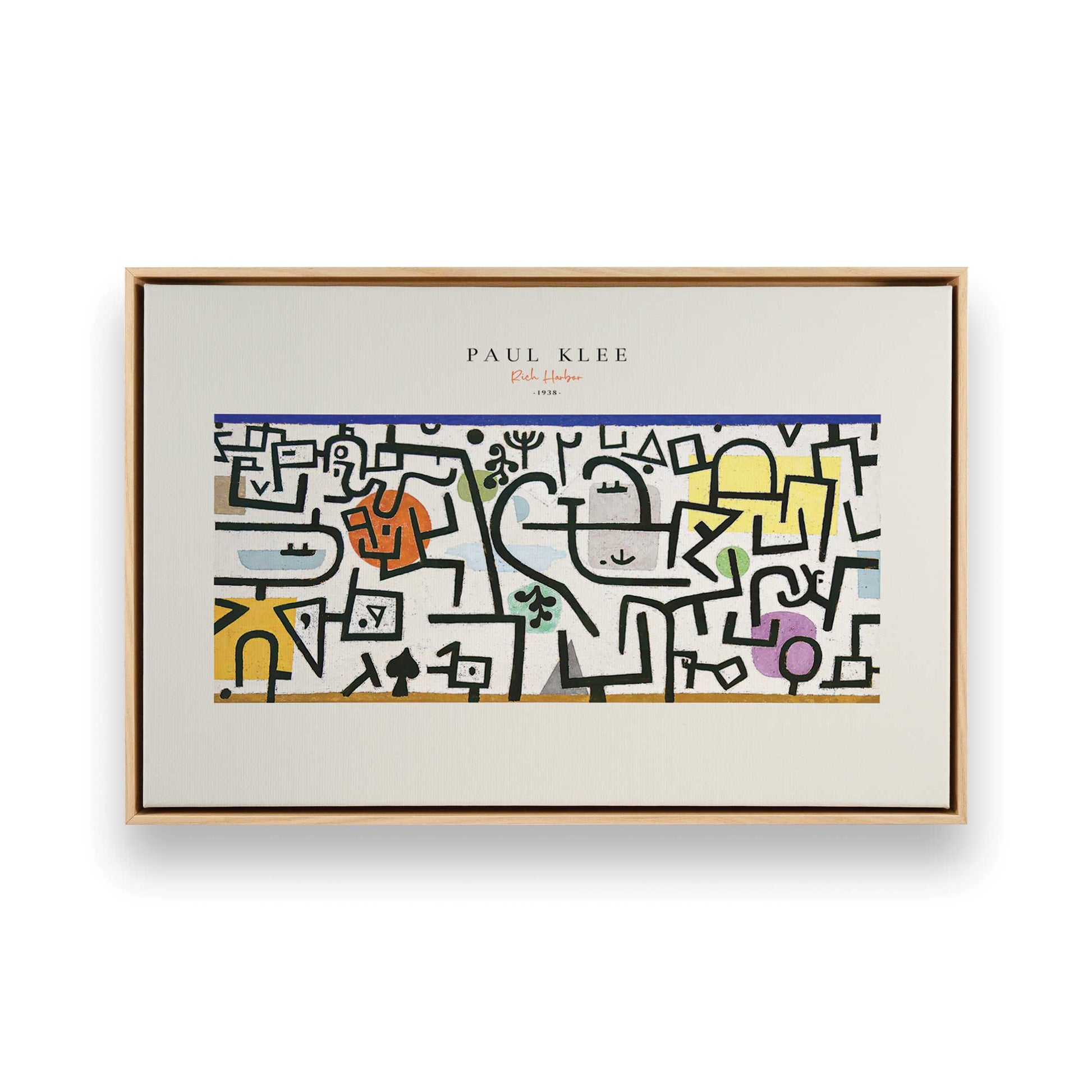 [Color:American Maple], Picture of art in a American Maple frame