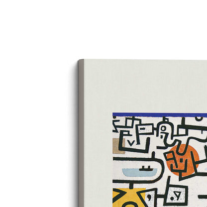 [Color:Stretched Canvas], Picture of the corner of the art