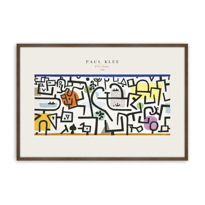 [Color:Walnut], Picture of art in a Walnut frame