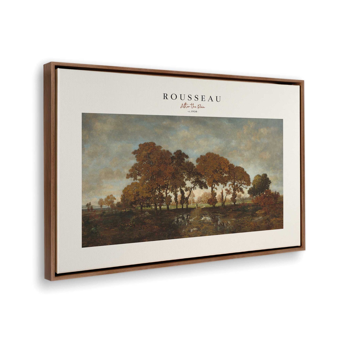 [Color:Walnut], Picture of the corner of the art