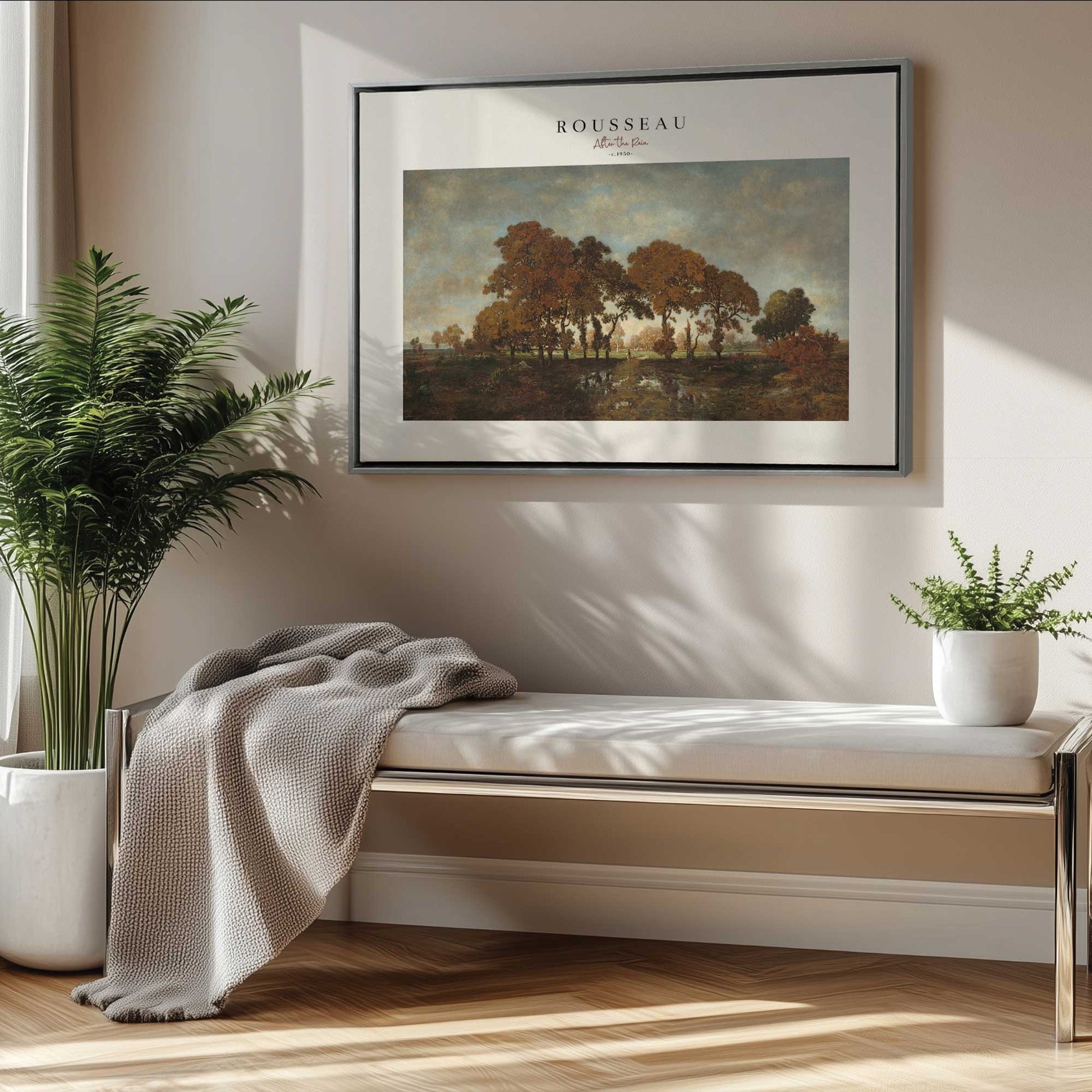 Picture of art in a room