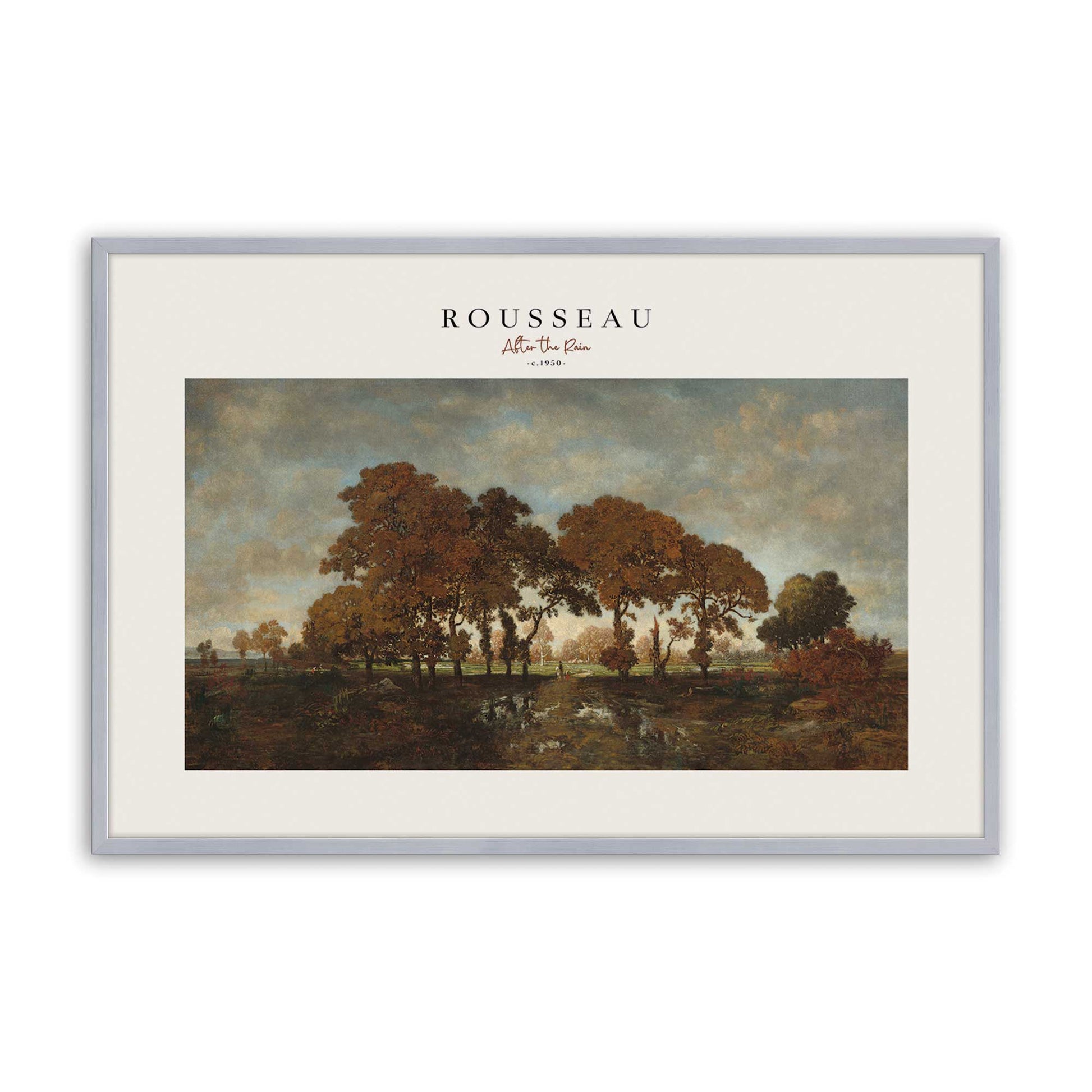 [Color:Polished Chrome], Picture of art in a Polished Chrome frame