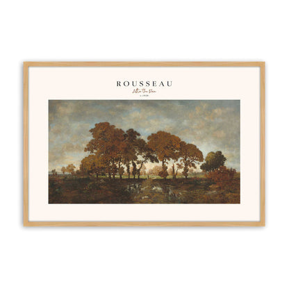 [Color:American Maple], Picture of art in a American Maple frame