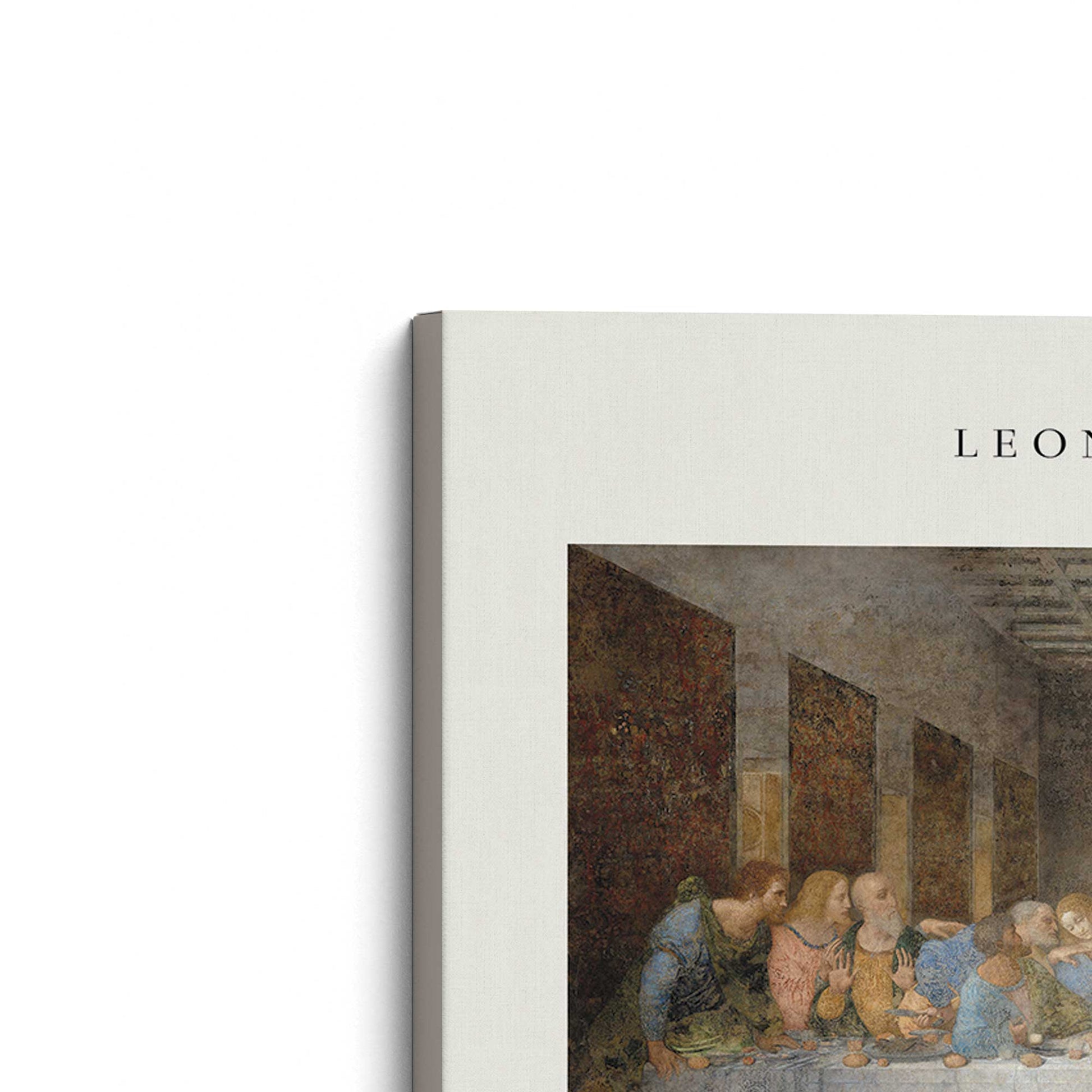 [Color:Stretched Canvas], Picture of the corner of the art