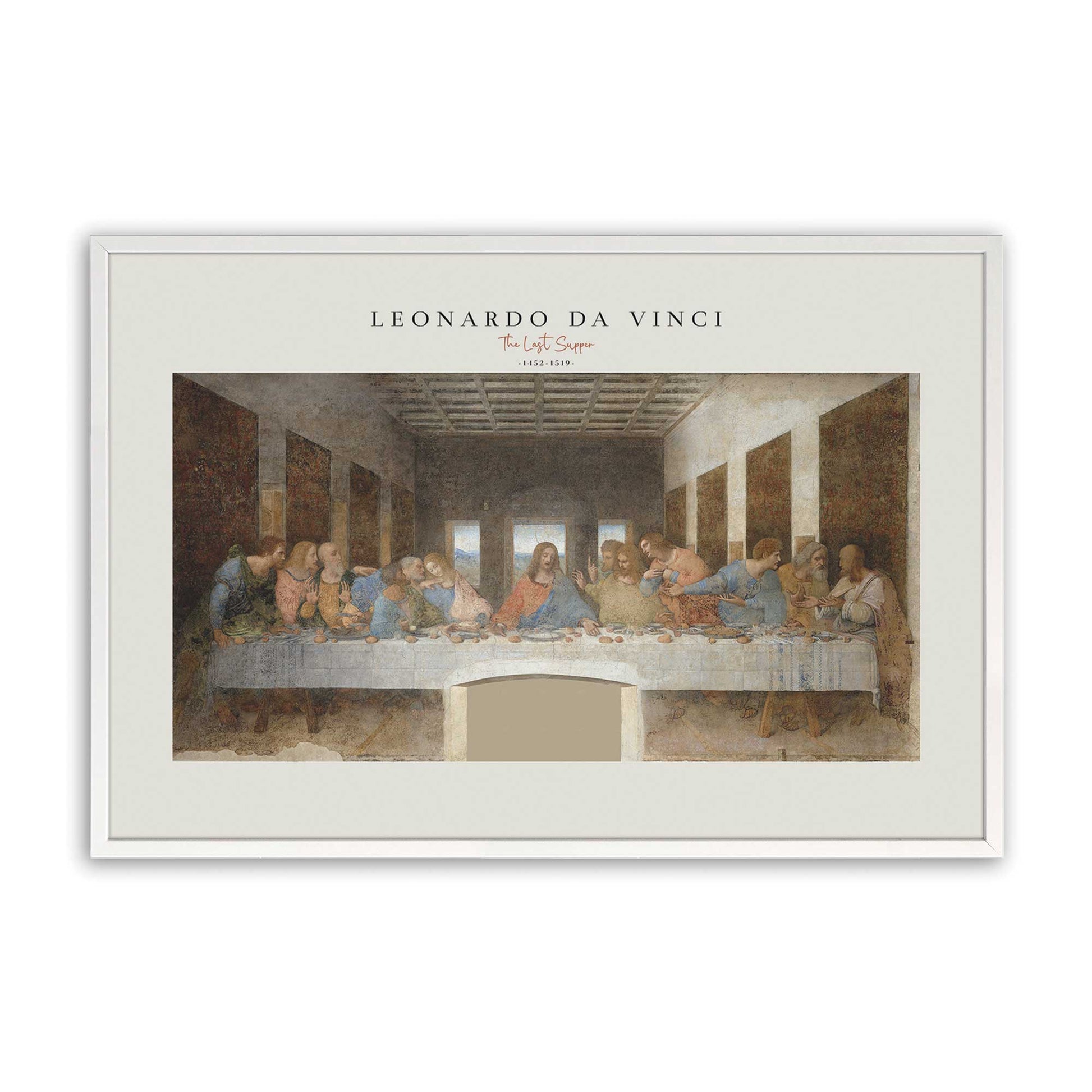 [Color:Opaque White], Picture of art in a Opaque White frame