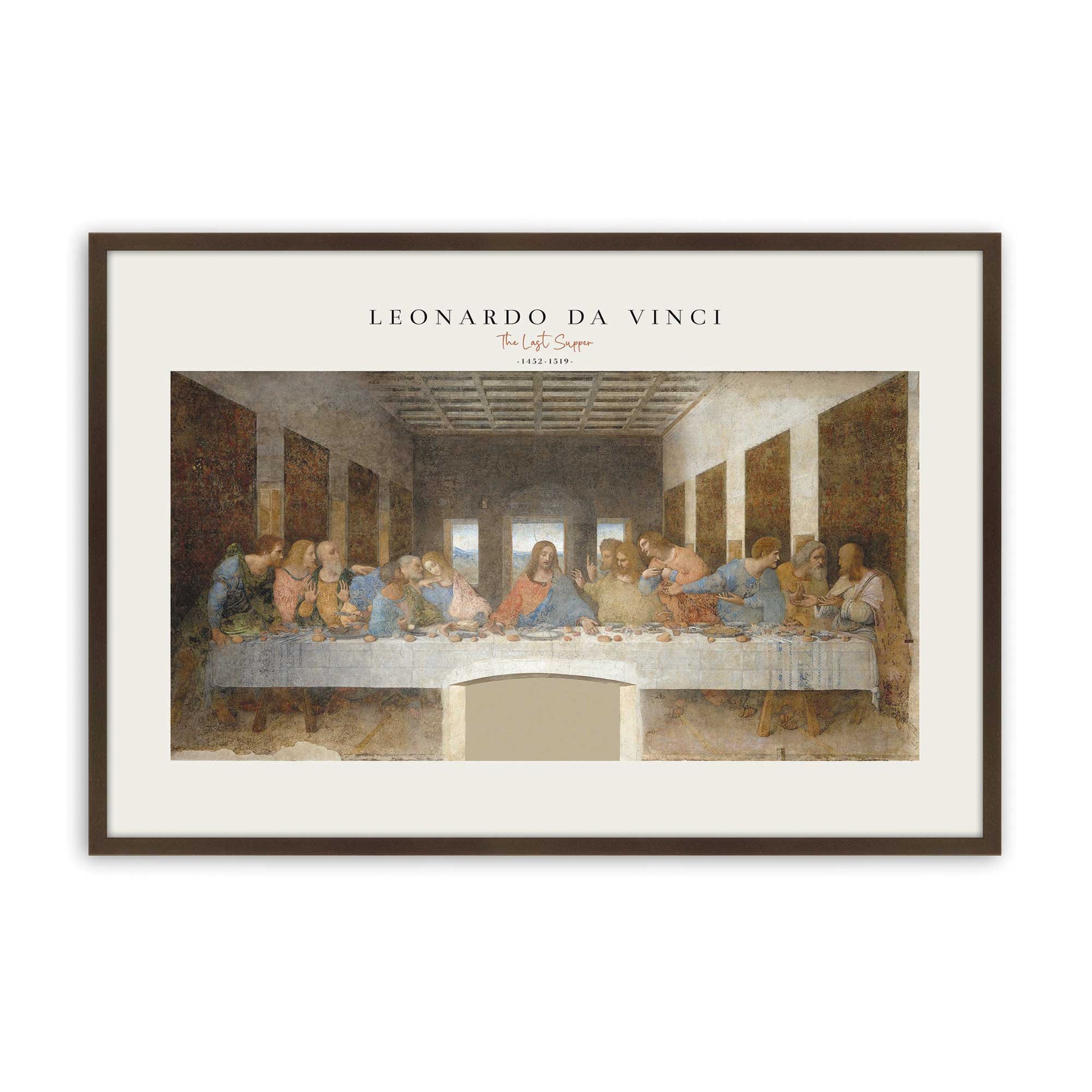 [Color:Belvinder Brown], Picture of art in a Belvinder Brown frame