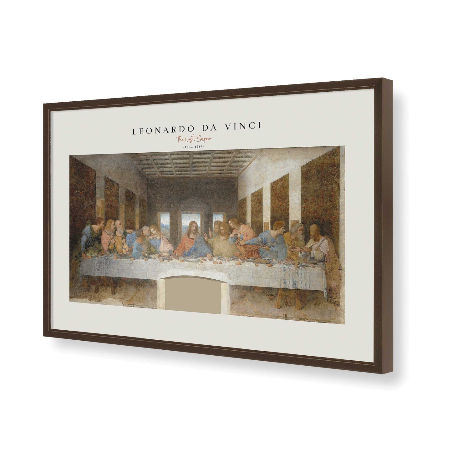 [Color:Belvinder Brown], Picture of art in a Belvinder Brown frame of the corner