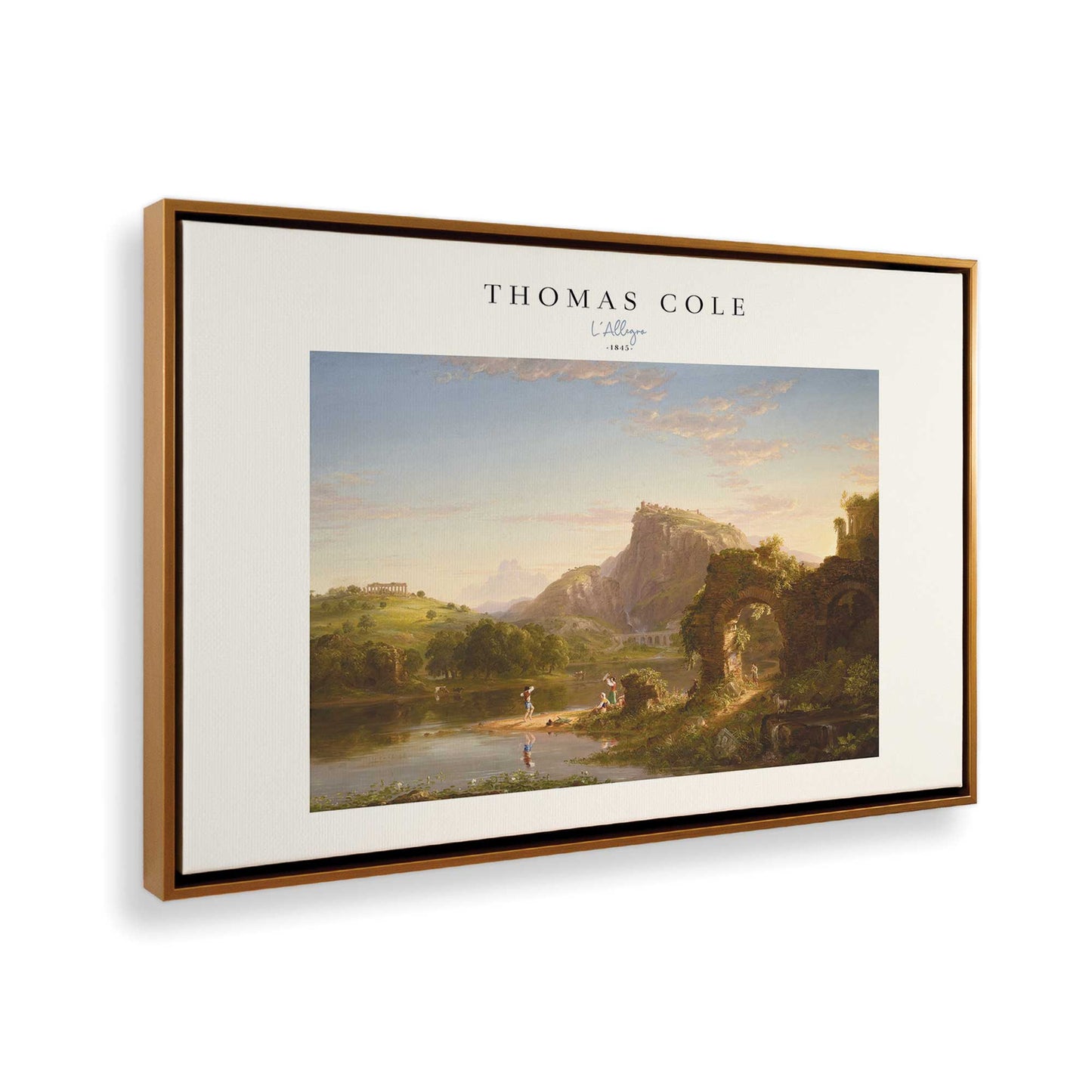 [Color:Polished Gold], Picture of the corner of the art