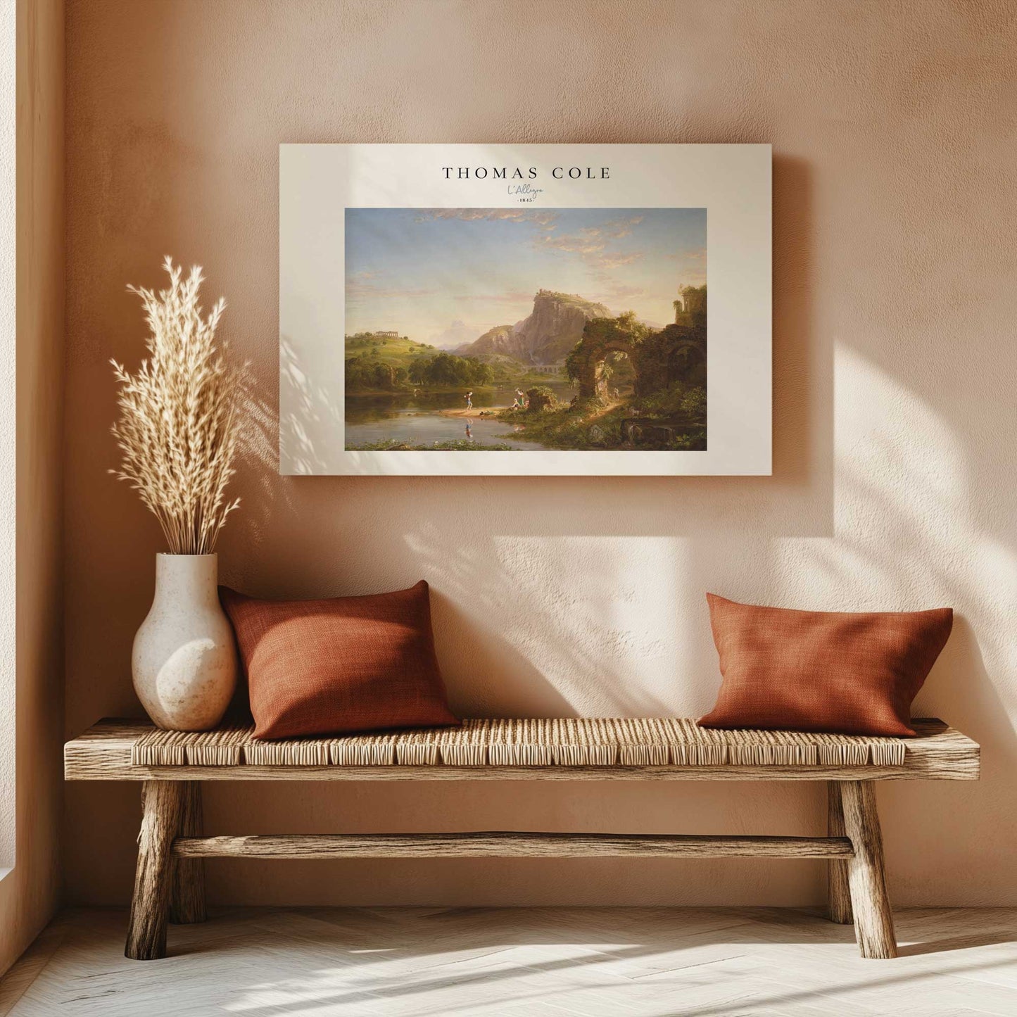 Picture of art in a room