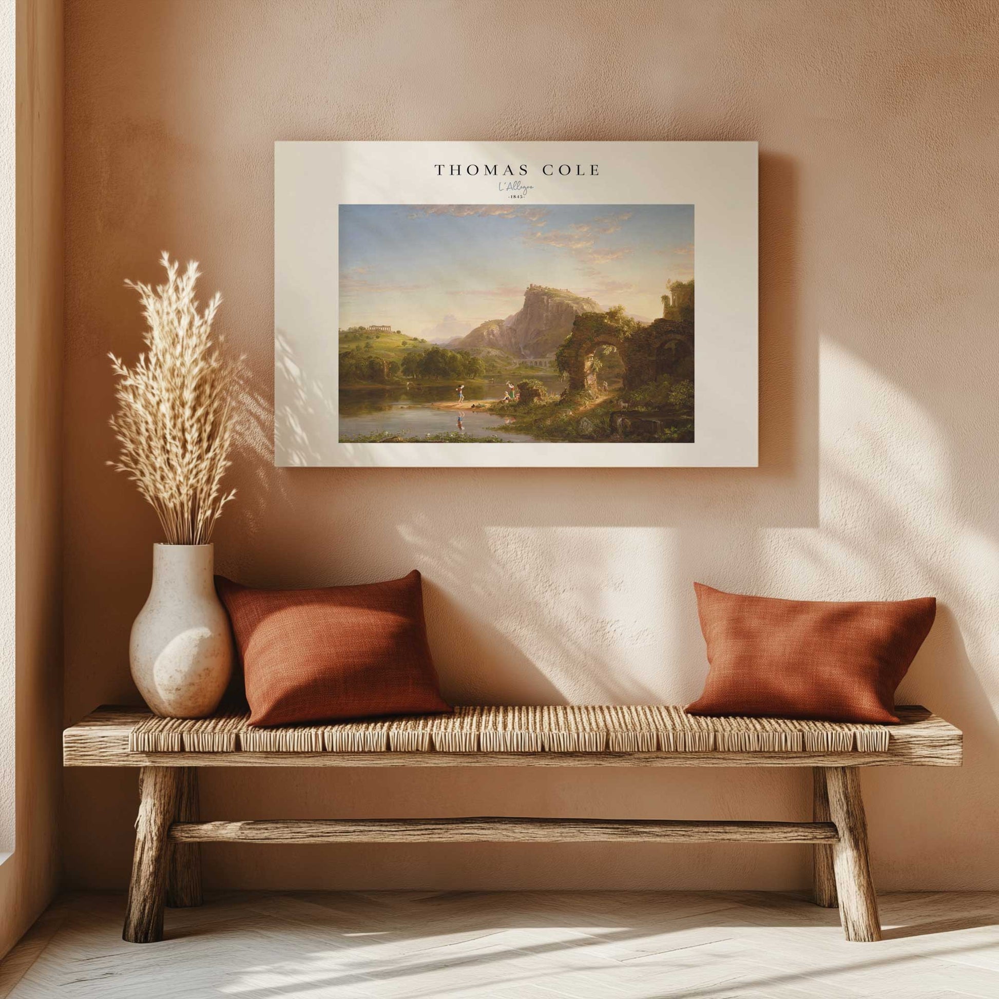 Picture of art in a room