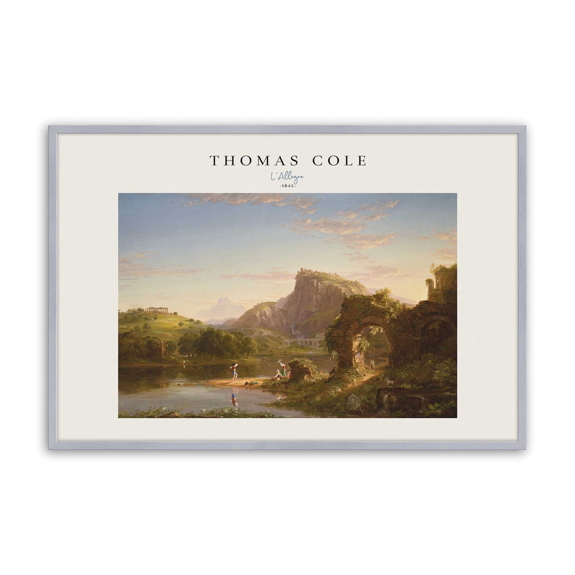 [Color:Polished Chrome], Picture of art in a Polished Chrome frame