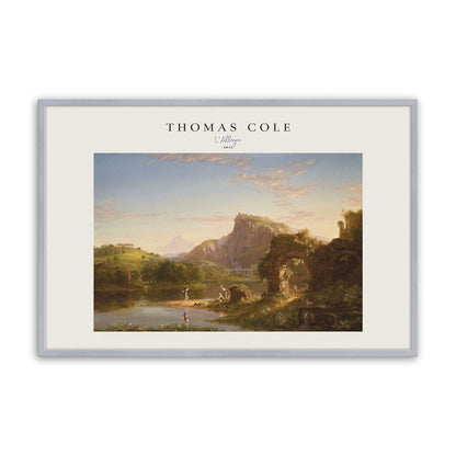 [Color:Polished Chrome], Picture of art in a Polished Chrome frame