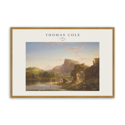 [Color:Polished Gold], Picture of art in a Polished Gold frame