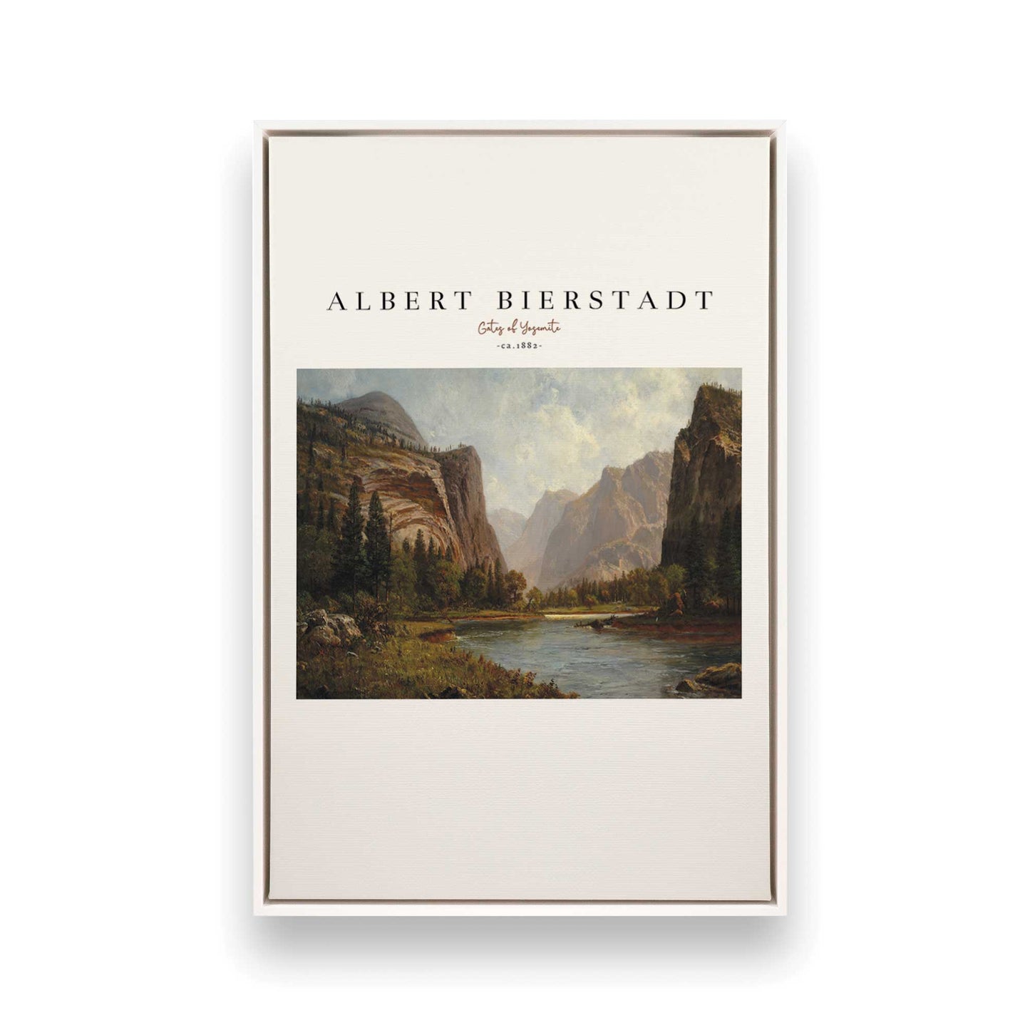 [Color:Opaque White], Picture of art in a White frame