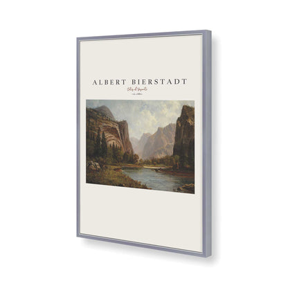 [Color:Polished Chrome], Picture of art in a Polished Chrome frame of the corner