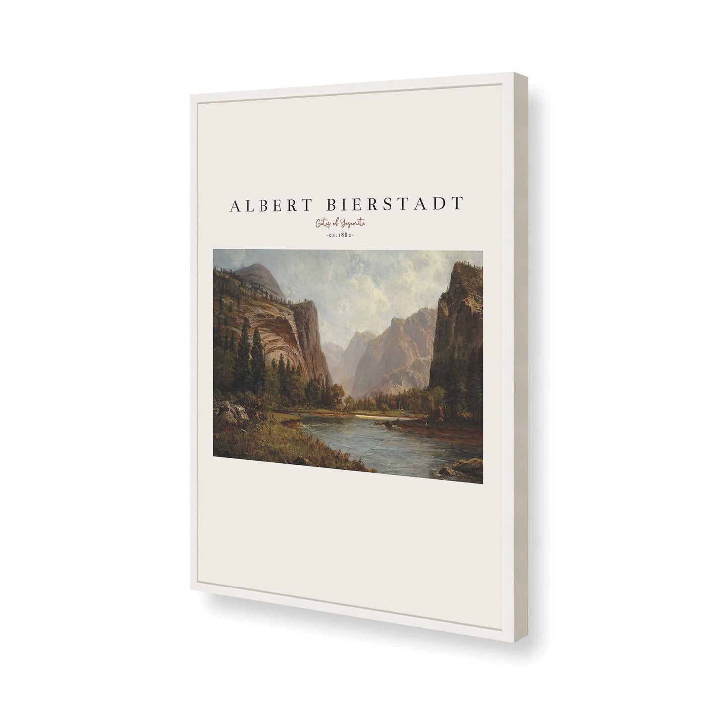 [Color:Opaque White], Picture of art in a Opaque White frame of the corner