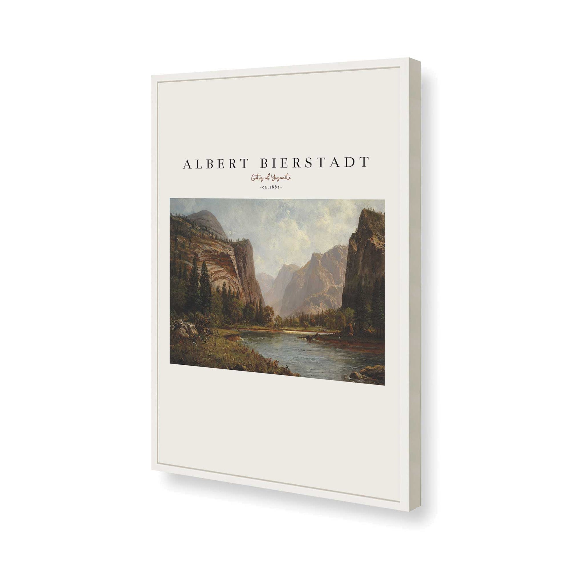 [Color:Opaque White], Picture of art in a Opaque White frame of the corner