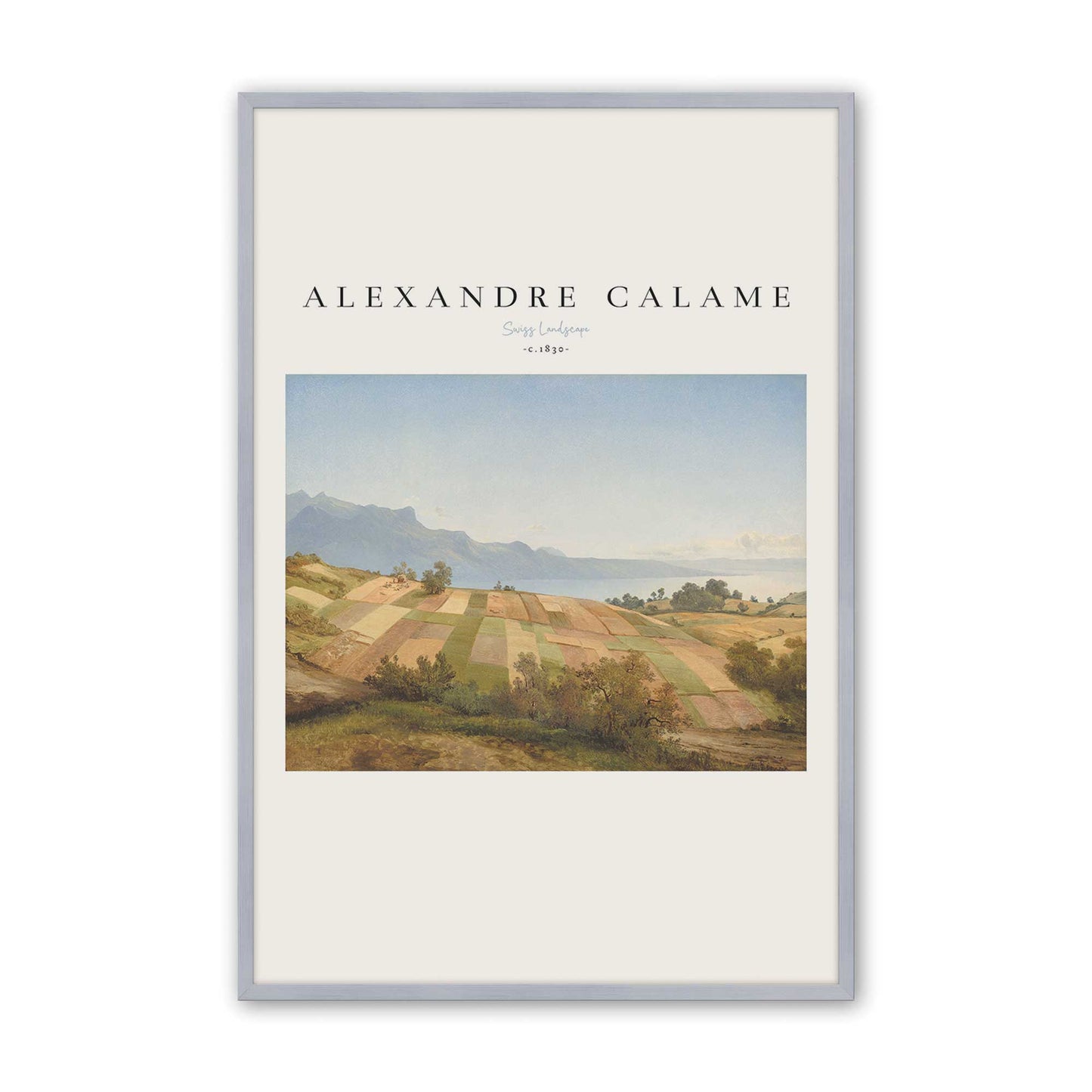 [Color:Polished Chrome], Picture of art in a Polished Chrome frame