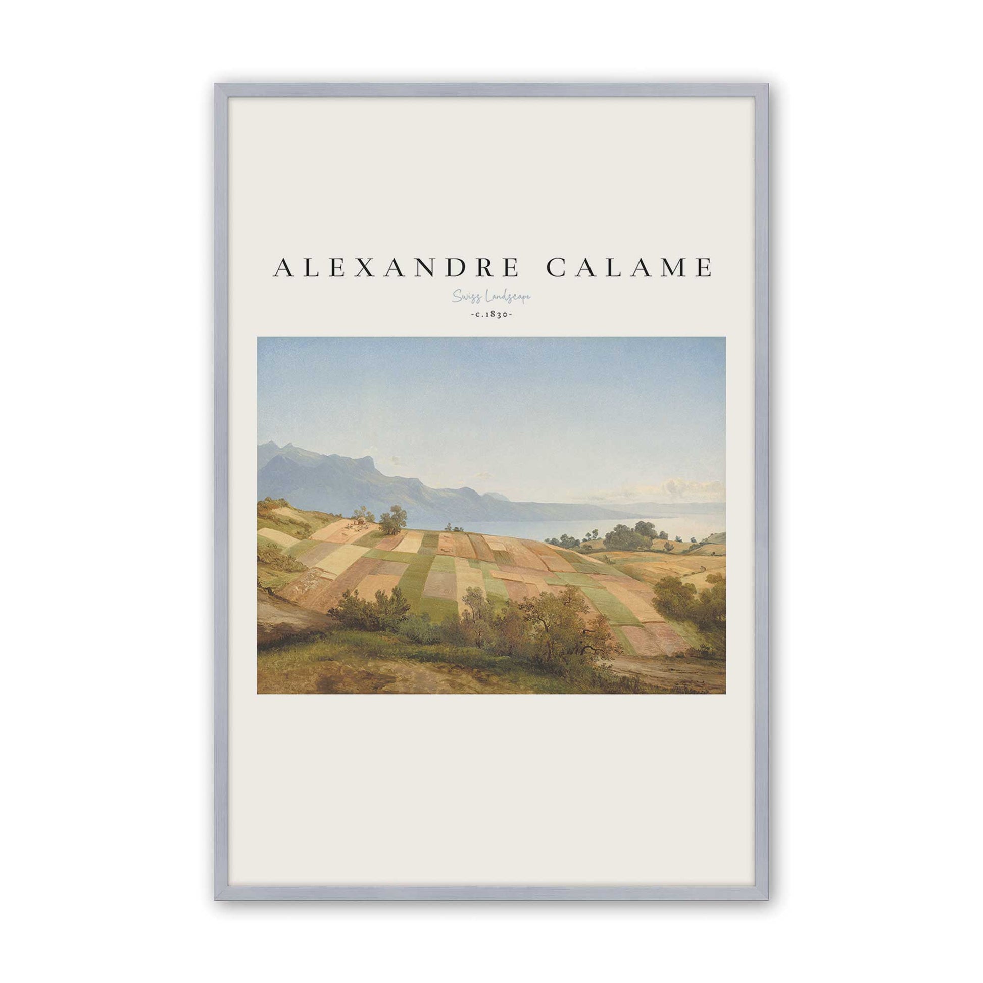 [Color:Polished Chrome], Picture of art in a Polished Chrome frame