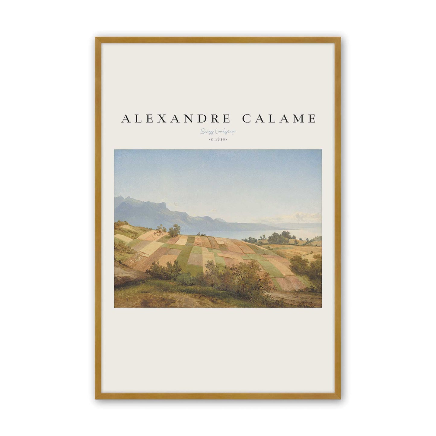 [Color:Polished Gold], Picture of art in a Polished Gold frame