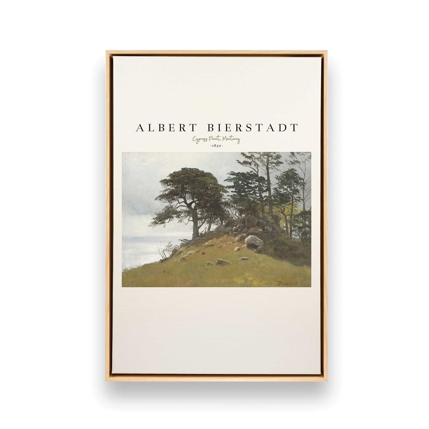 [Color:American Maple], Picture of art in a American Maple frame