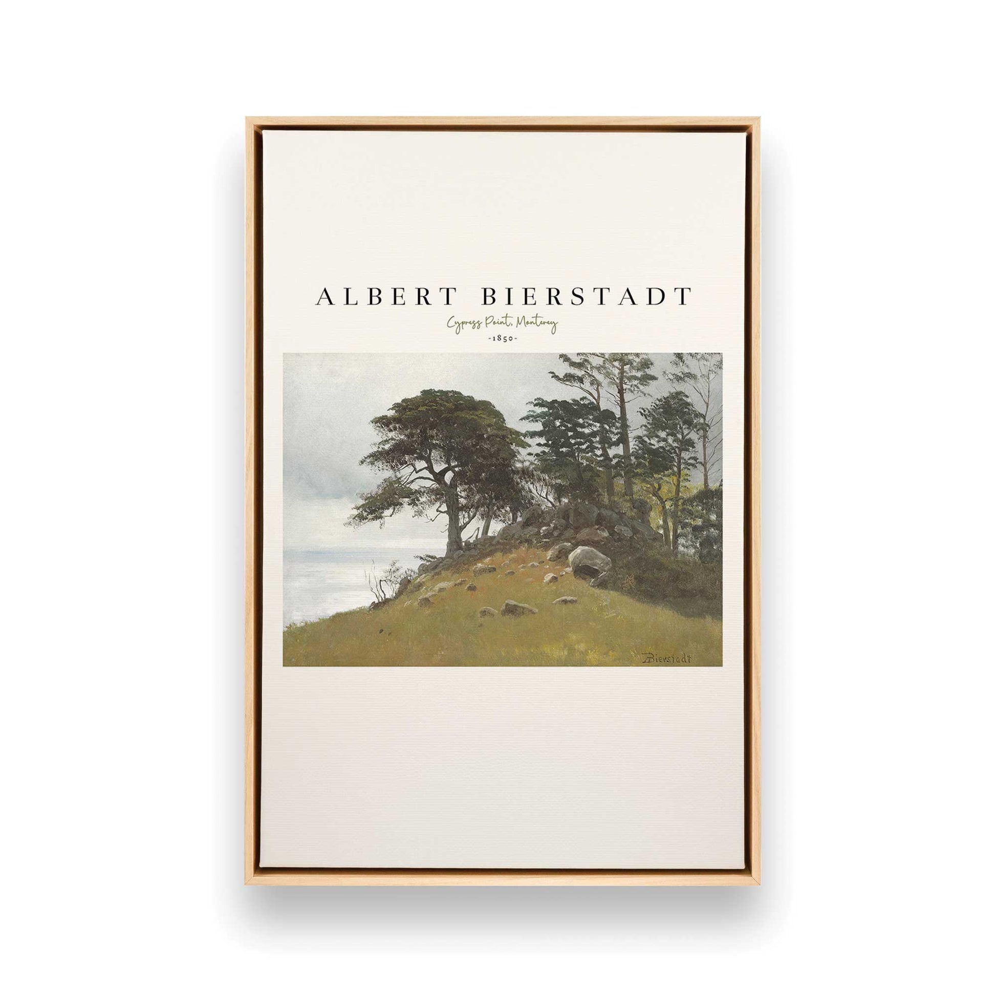 [Color:American Maple], Picture of art in a American Maple frame