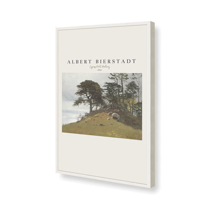 [Color:Opaque White], Picture of art in a Opaque White frame of the corner