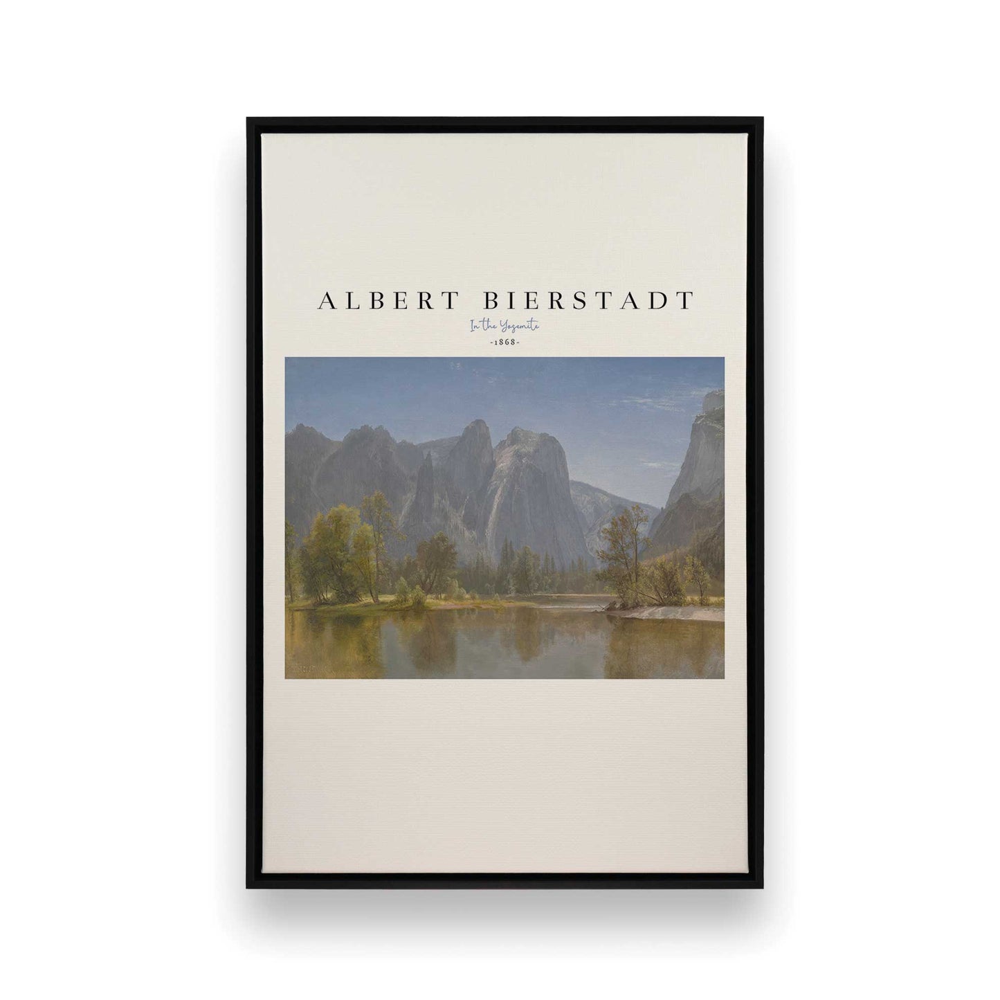 [Color:Satin Black], Picture of art in a Satin Black frame