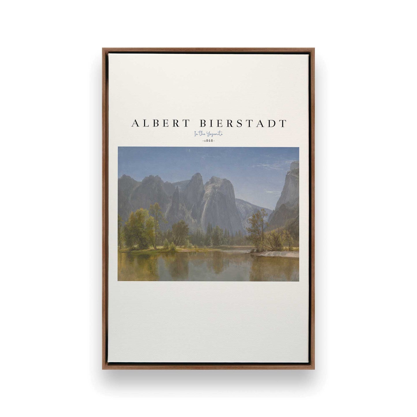 [Color:Walnut], Picture of art in a Walnut frame