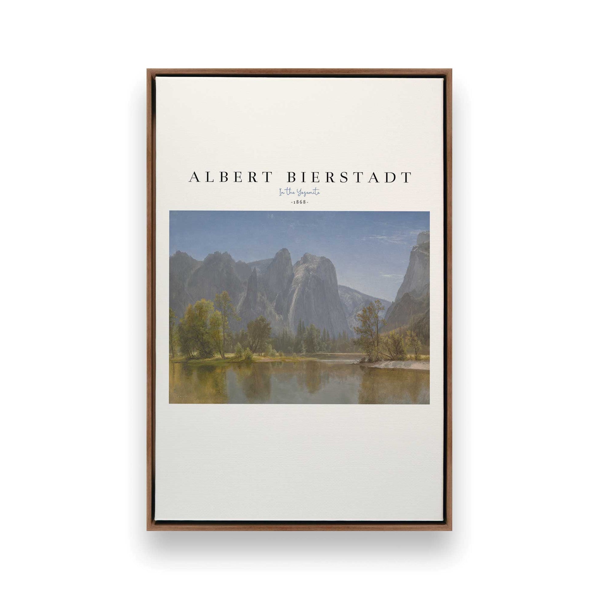 [Color:Walnut], Picture of art in a Walnut frame
