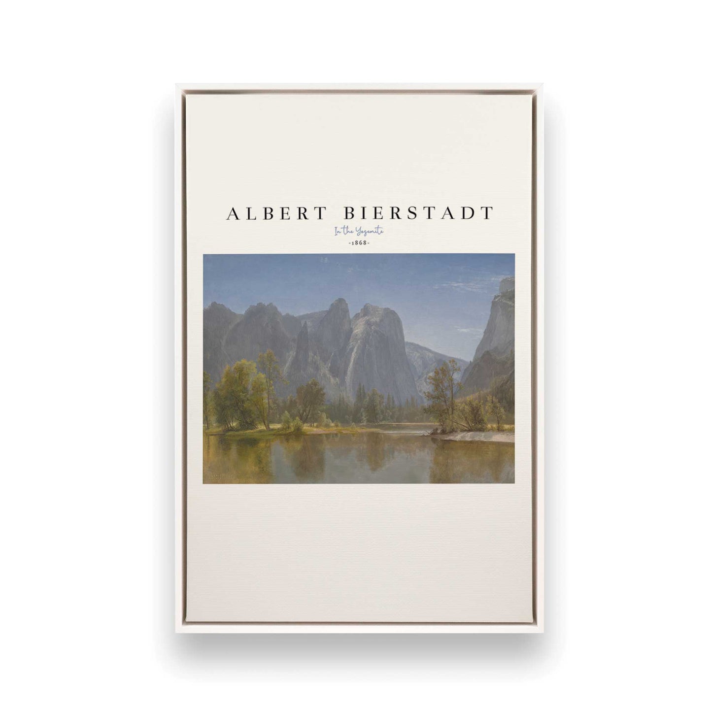 [Color:Opaque White], Picture of art in a White frame