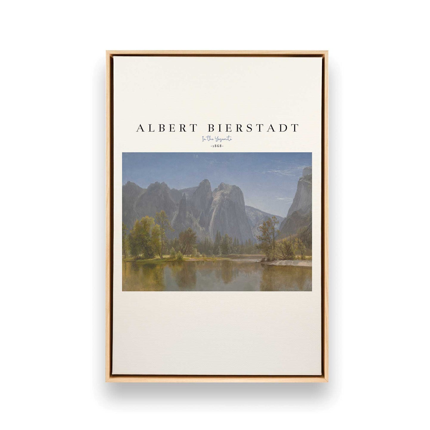 [Color:American Maple], Picture of art in a American Maple frame