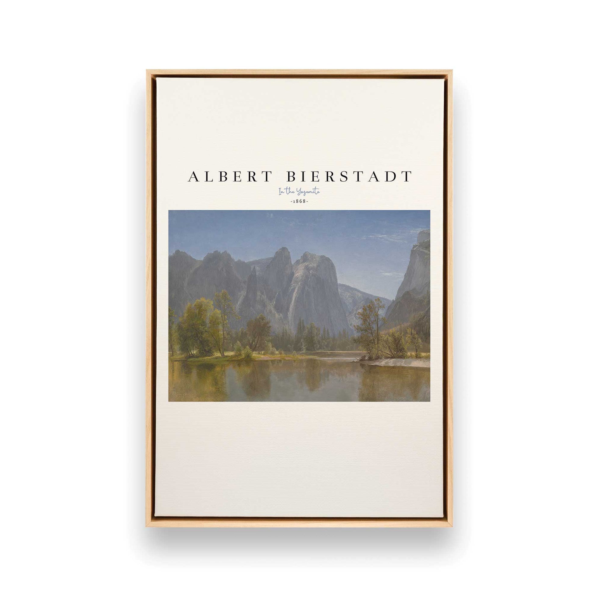 [Color:American Maple], Picture of art in a American Maple frame