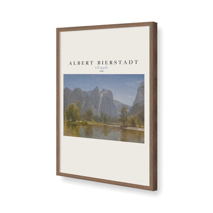 [Color:Walnut], Picture of art in a Walnut frame of the corner
