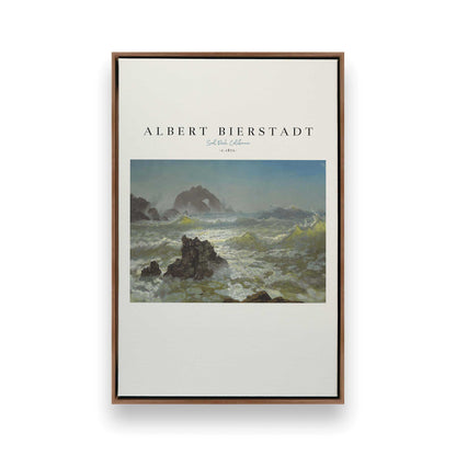 [Color:Walnut], Picture of art in a Walnut frame